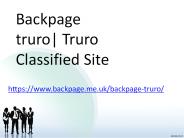 Backpage truro| Truro Classified Site