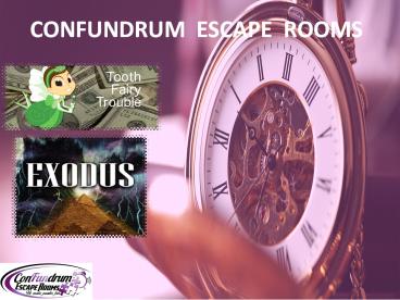 Leaderboard & Entertainment in Pocatello | ConFundrum Escape Rooms