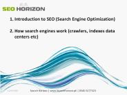 basics of seo services