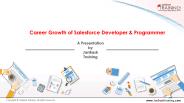 Career Growth of Salesforce Developer & Programmer