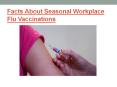Facts About Seasonal Workplace Flu Vaccinations PowerPoint PPT Presentation