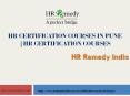 HR Certification |Best HR Certifications | HR Certification Training PowerPoint PPT Presentation