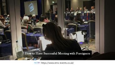 How to Have Successful Meeting with Foreigners