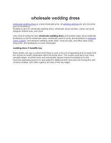 Wholesale Wedding Dress | printed Cotton Dress Material