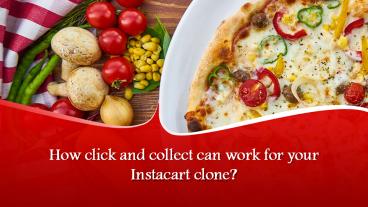 How click and collect can work for your Instacart clone?