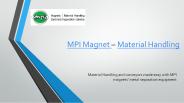 MPI Magnets | Material Handling