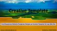 Free Design templates – Creative Template PowerPoint PPT Presentation