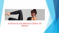 Activewear and Workout Clothes for Women PowerPoint PPT Presentation