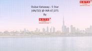 Dubai Getaway with SOTC Holidays