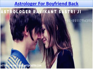 Black magic to get my boyfriend back