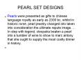 pearl set designs PowerPoint PPT Presentation