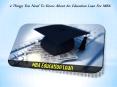 Education Loan For MBA PowerPoint PPT Presentation