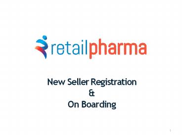 How to sell product on Retail Pharma