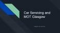 Full car service glasgow PowerPoint PPT Presentation