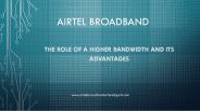 internet connection with Airtel broadband Chandigarh