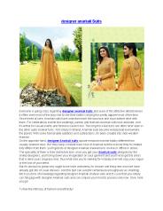Designer Anarkali Suits