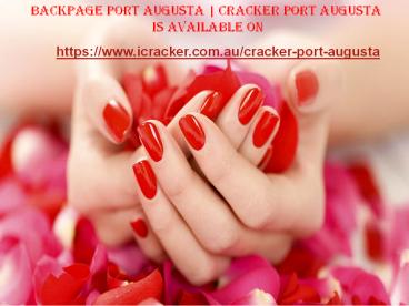 Backpage Port Augusta | Cracker Port Augusta