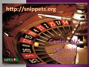 Best Casino Match Bonus Code -  Snippets