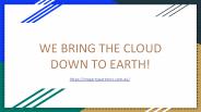 Cloud accounting