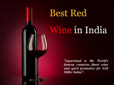 Best Red Wine in India (1)