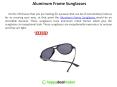 Polarized Aluminum Frame Sunglasses | Vintage Sunglasses Men’s Accessories PowerPoint PPT Presentation