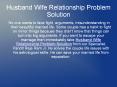 Husband Wife Relationship Problem Solution PowerPoint PPT Presentation