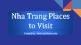 Nha Trang Places to Visit PowerPoint PPT Presentation