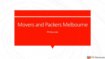 Packing Services Melbourne | Moving Company Melbourne