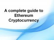Ethereum Cryptocurrency