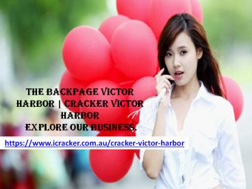 Backpage Victor Harbor | Cracker Victor Harbor