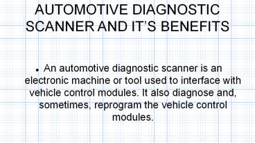 Benefits Of Diagnostic Scan Tool (1)