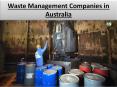 Waste Management Companies in Australia PowerPoint PPT Presentation