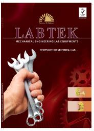 Strength of Material Lab Equipment