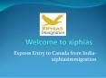 Express Entry to Canada from India PowerPoint PPT Presentation