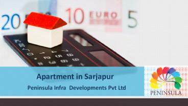 Apartment in Sarjapur