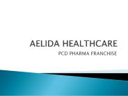 Aelida Healthcare PCD Pharma Company