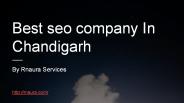 Best seo company  In Chandigarh