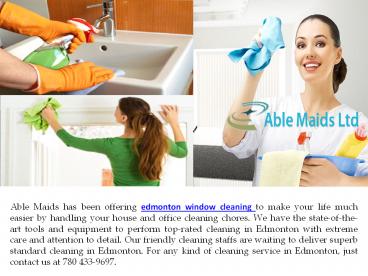 Edmonton Window Cleaning