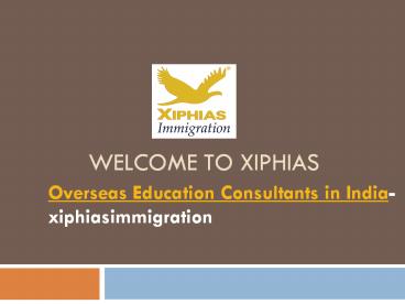 Overseas Education Consultants in India