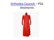Orthodox Cassock - PSG Vestments (2)