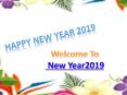 Happy New Year Wishes 2019 PowerPoint PPT Presentation