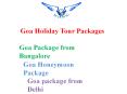 Goa Holiday Tour Packages Book Online - ShubhTTC PowerPoint PPT Presentation