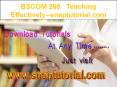 BSCOM 268  Teaching Effectively--snaptutorial.com PowerPoint PPT Presentation