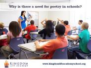Why the need of poetry in schools