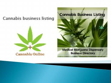 cannabis events