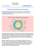 The Potential of Blockchain Technology PowerPoint PPT Presentation