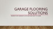 Garage Flooring System