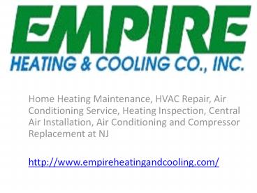 HVAC Repair Ridgewood NJ