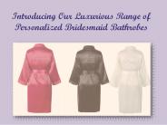 Personalised Bridal Robes