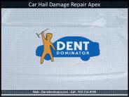 Car Hail Damage Repair Service in Apex NC